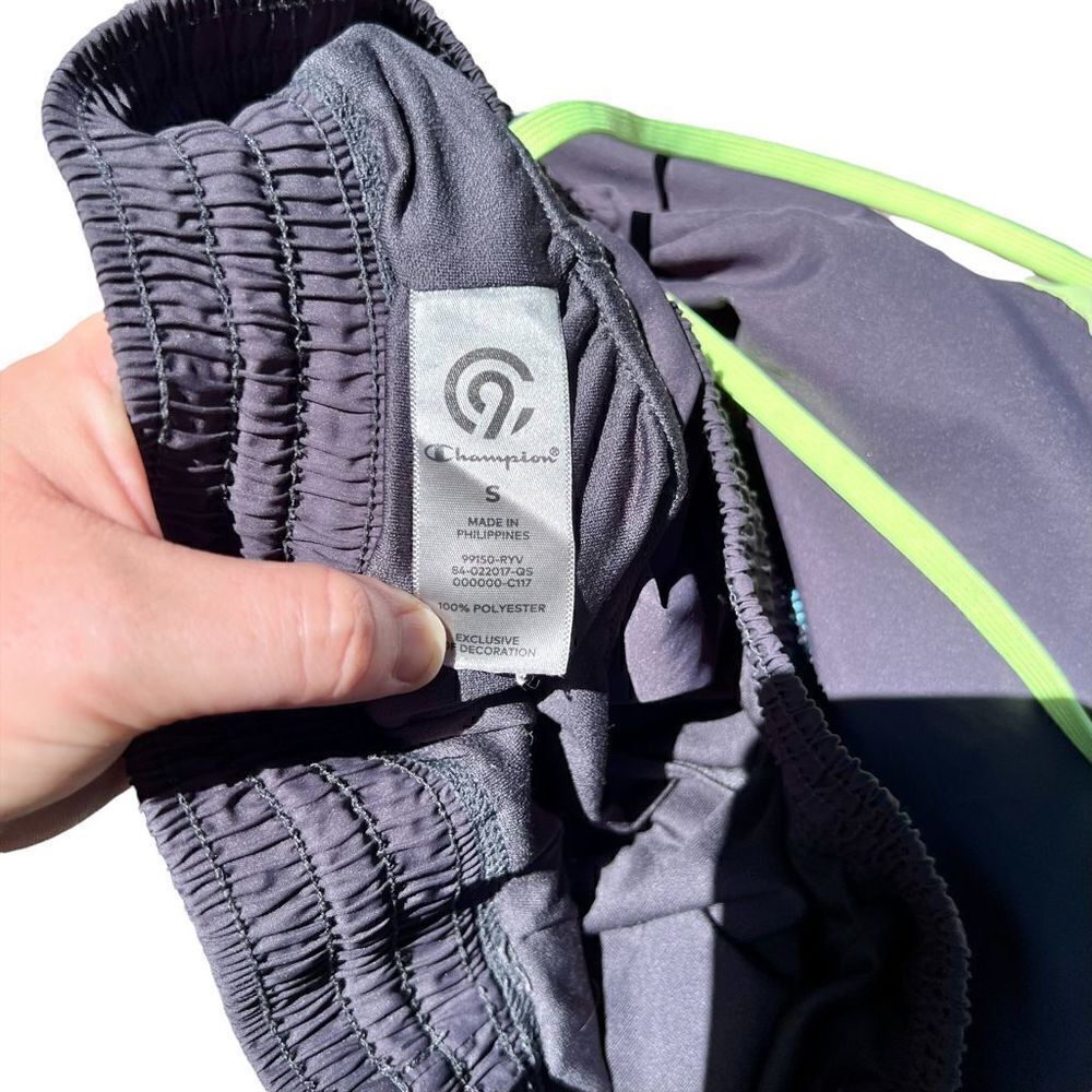 CHAMPION Grey Running Shorts Size Small - Picture 3 of 3